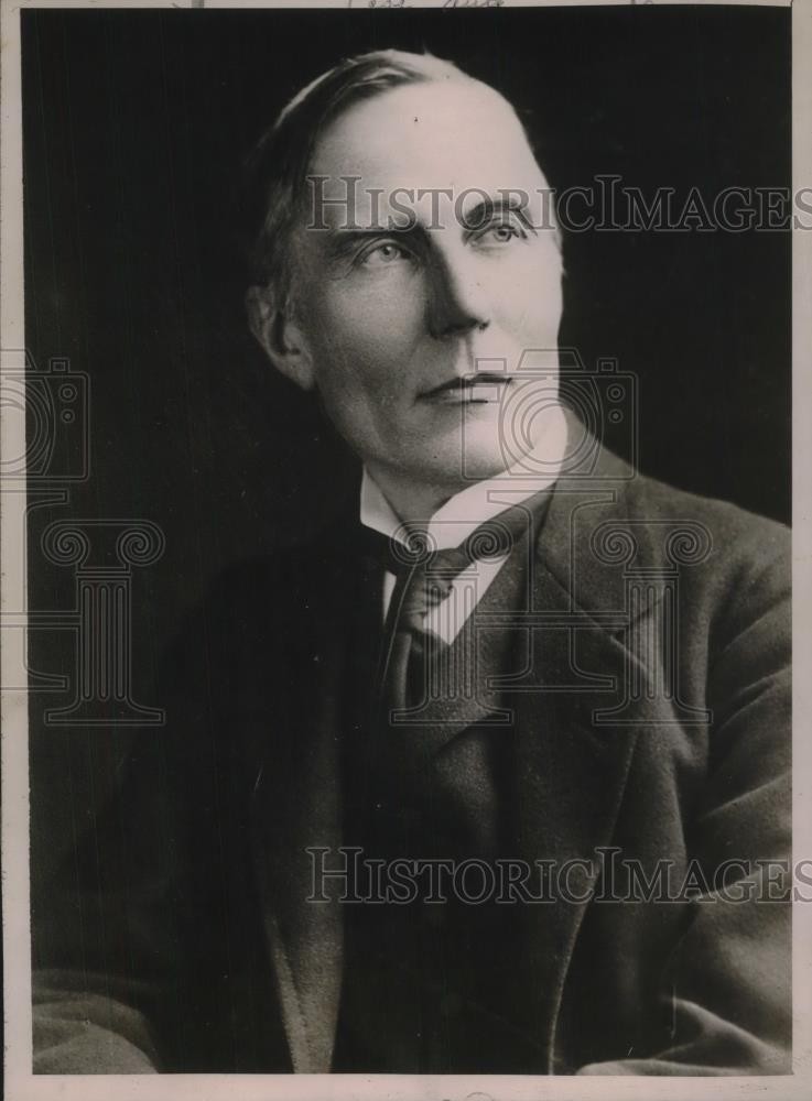 1919 Press Photo H. Fisher named Ambassador to the U.S. from Great Britain