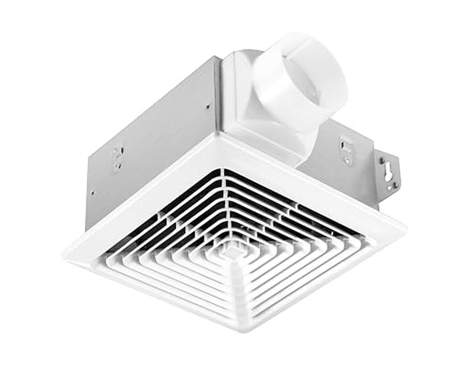 Bathroom Exhaust Fan 50 CFM 1.0 Sone, 3-Inch Duct 50CFM 1.0Sone, 3-Inch Duct