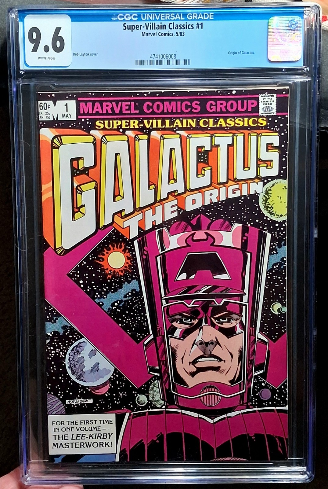 Super-Villain Classics #1 Galactus The Origin CGC 9.6 1983 Marvel Comics