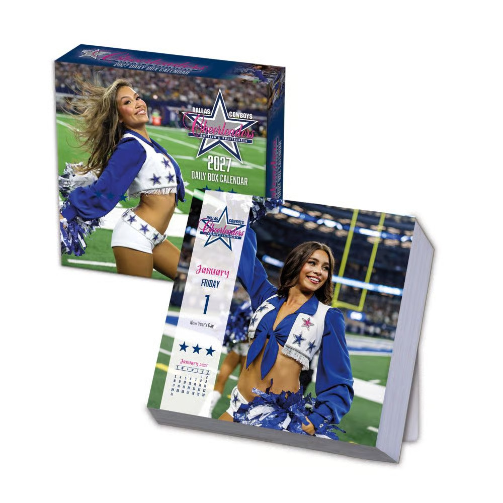 Turner Licensing,  NFL Dallas Cowboys Cheerleaders 2027 Desk Calendar