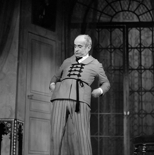 Louis de Funes in La Valse des toreadors Paris 1960s Old Photo