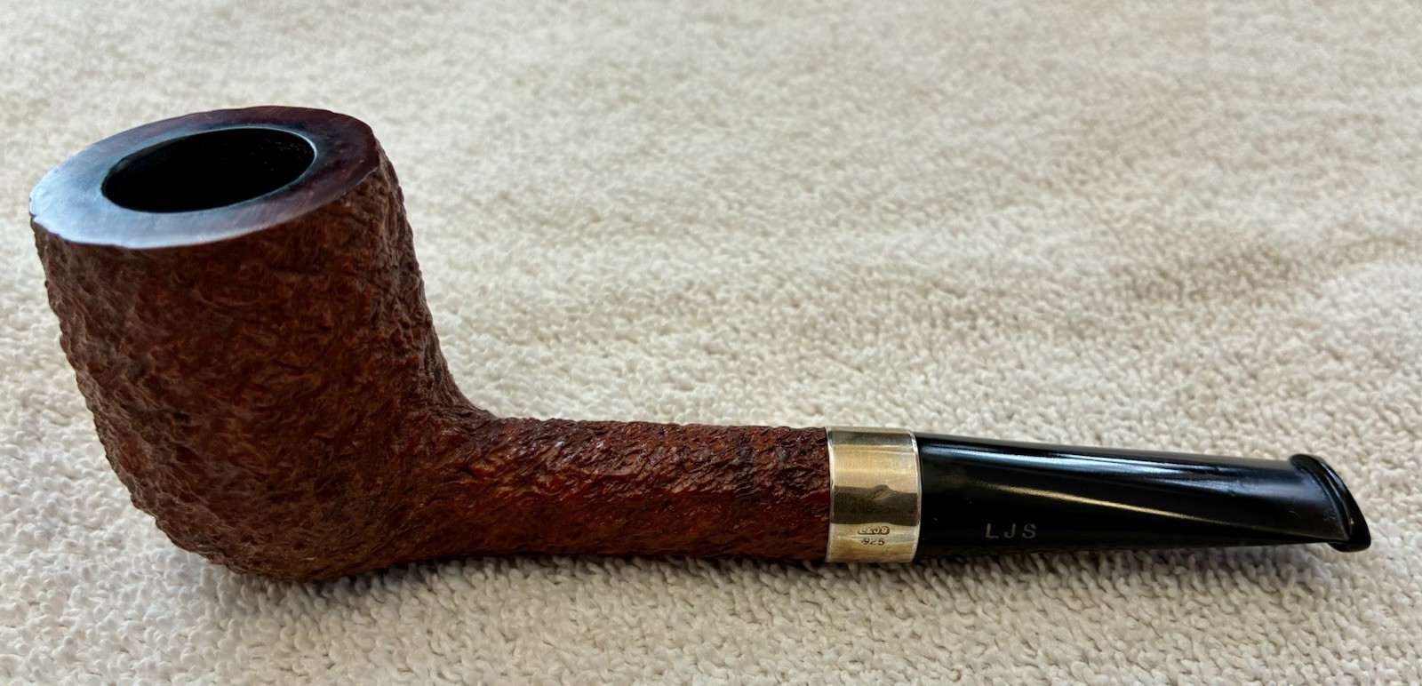 LES WOOD FERNDOWN BARK **(2 STARS) CLASSIC BILLIARD ANTIQUE FINISH: EX USED COND