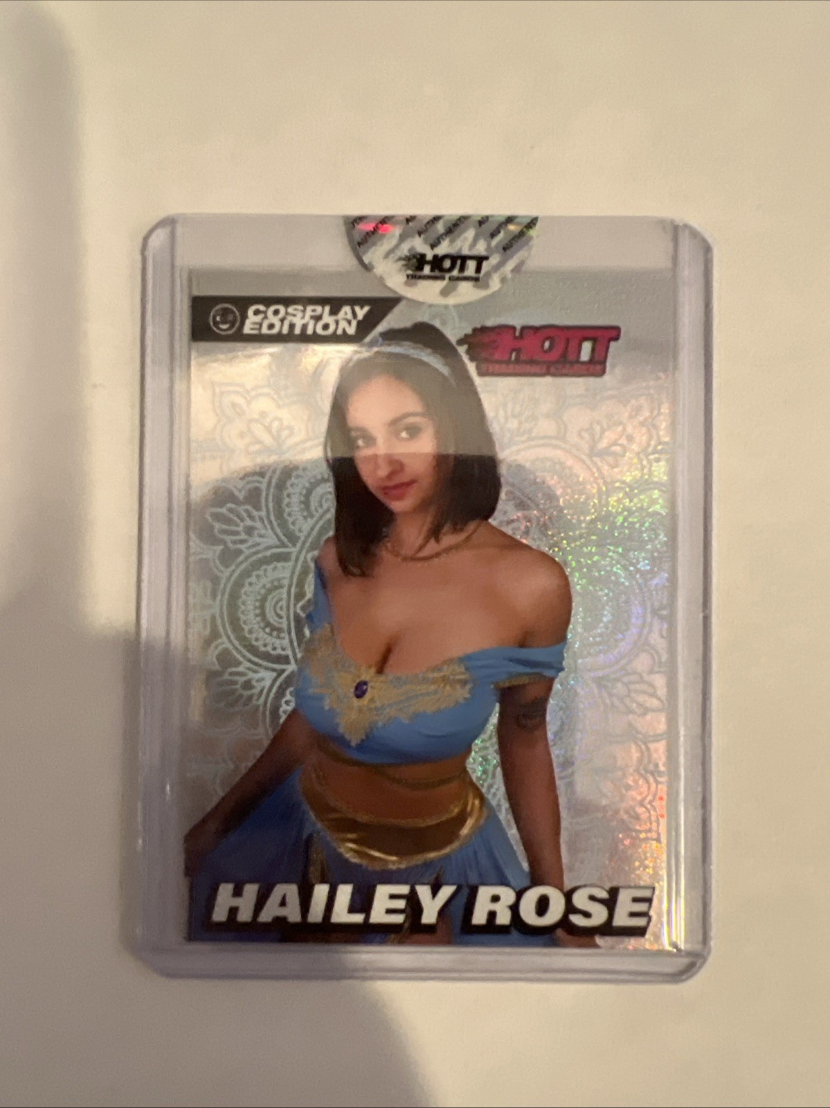 Hailey Rose Adult Card Hott Trading Cards Rainbow Sand Foil Cosplay /20