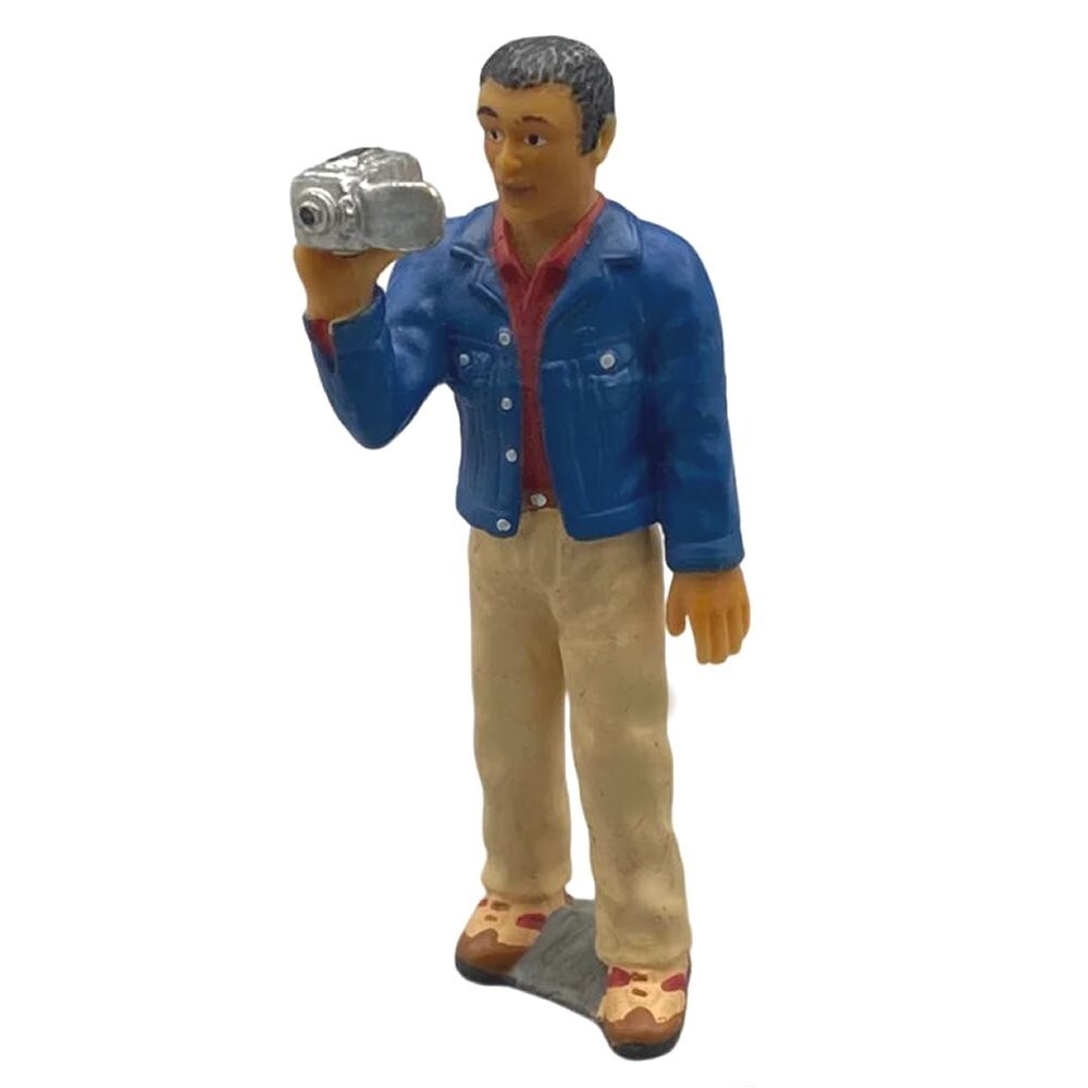 NEW Schleich 13438 Father at Zoo with Movie Camera RETIRED figurine wild life