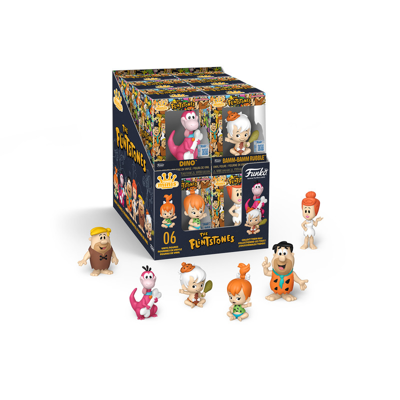 Funko Minis The Flintstones Complete Set of 6 Figures - Fred Barney Wilma NEW