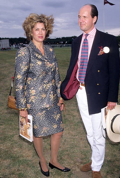 Patricia Kluge guest during Patricia Kluge guest at Cartier Polo J- Old Photo