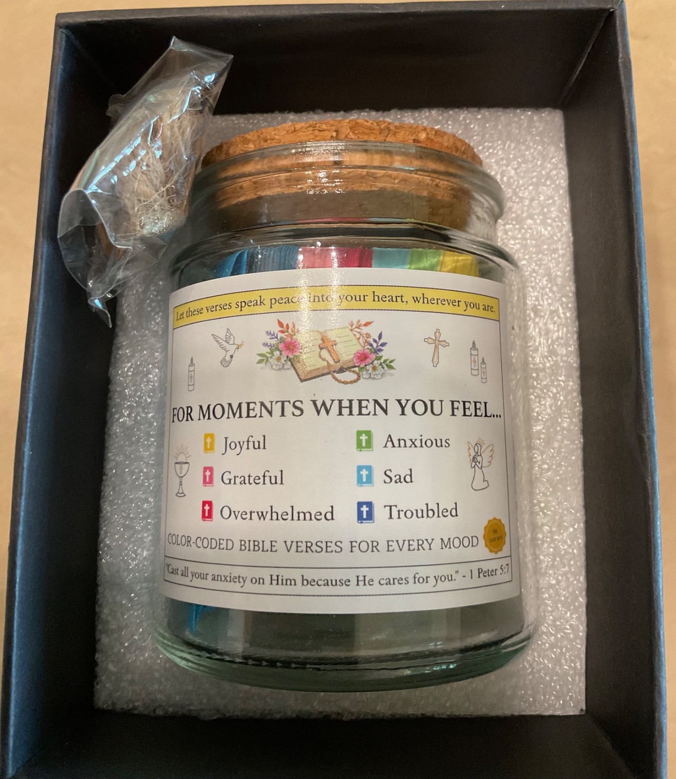 Bible Verse A Day Jar New in Box