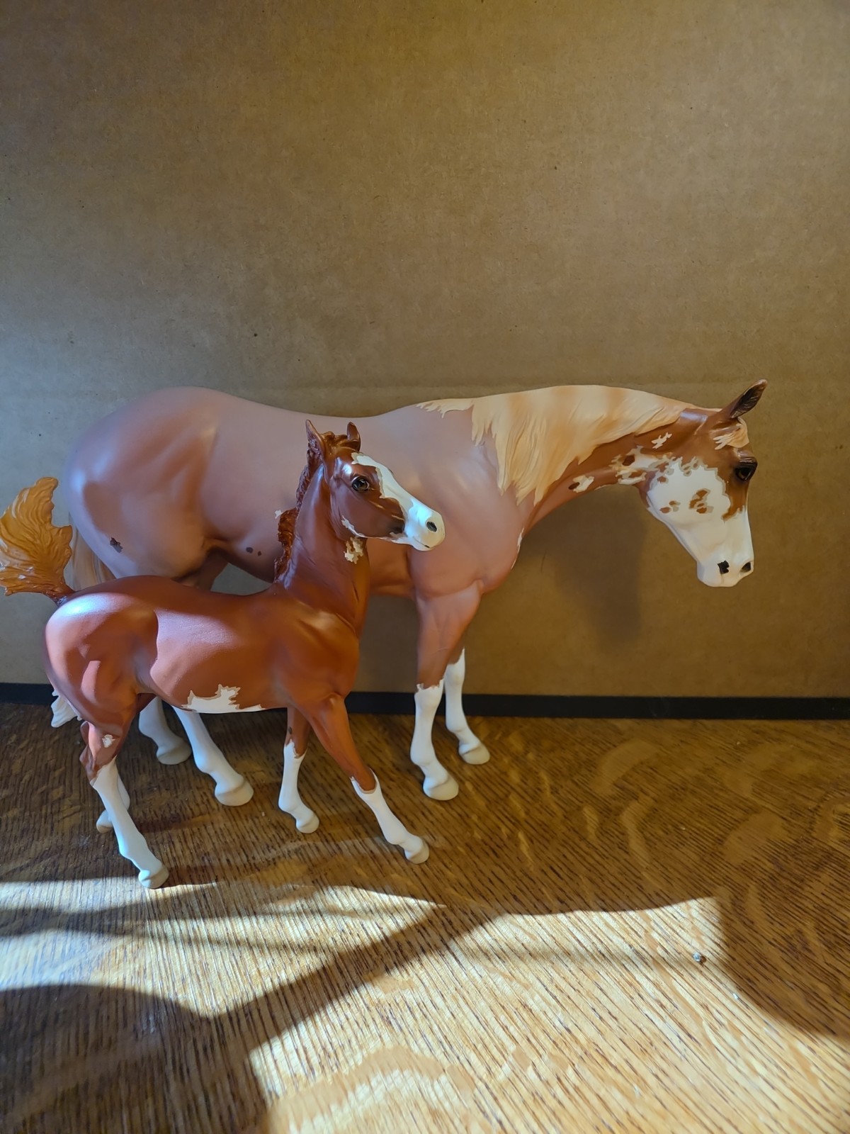Breyer Firefly & Hawkeye Premier Club 2021 Model Standing Horse Mare and Foal