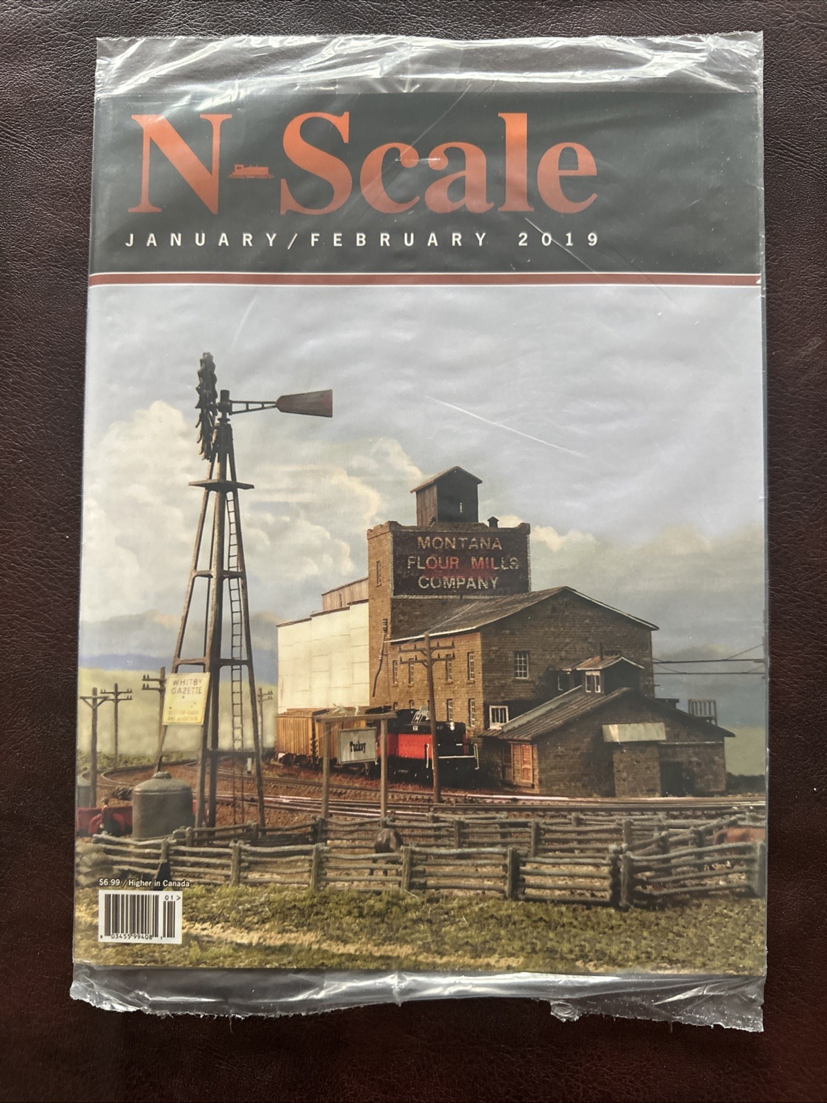 N Scale Magazine Jan. 2019 Montana Flour Mill Layout Never Finished Kitbashing