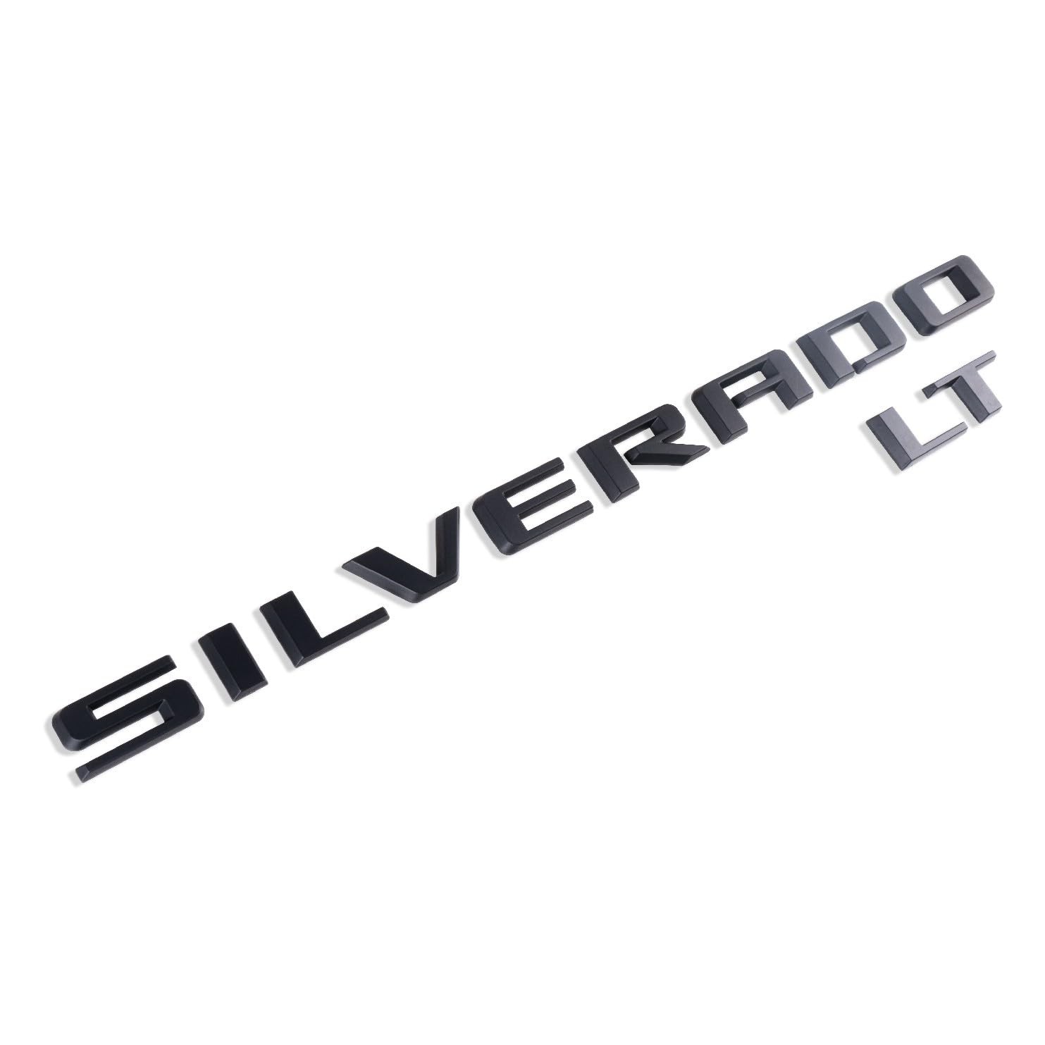 2019-2023 New 3D Tailgate Letters Badges Emblems for Chevrolet Chevy Silverado+