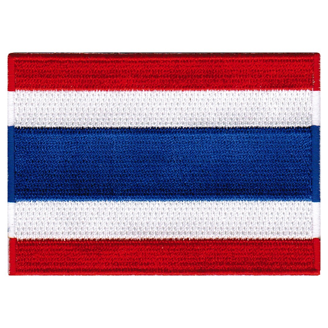 THAILAND FLAG PATCH Ratcha Anachak Thai EMBLEM BANNER embroidered iron-on EMBLEM