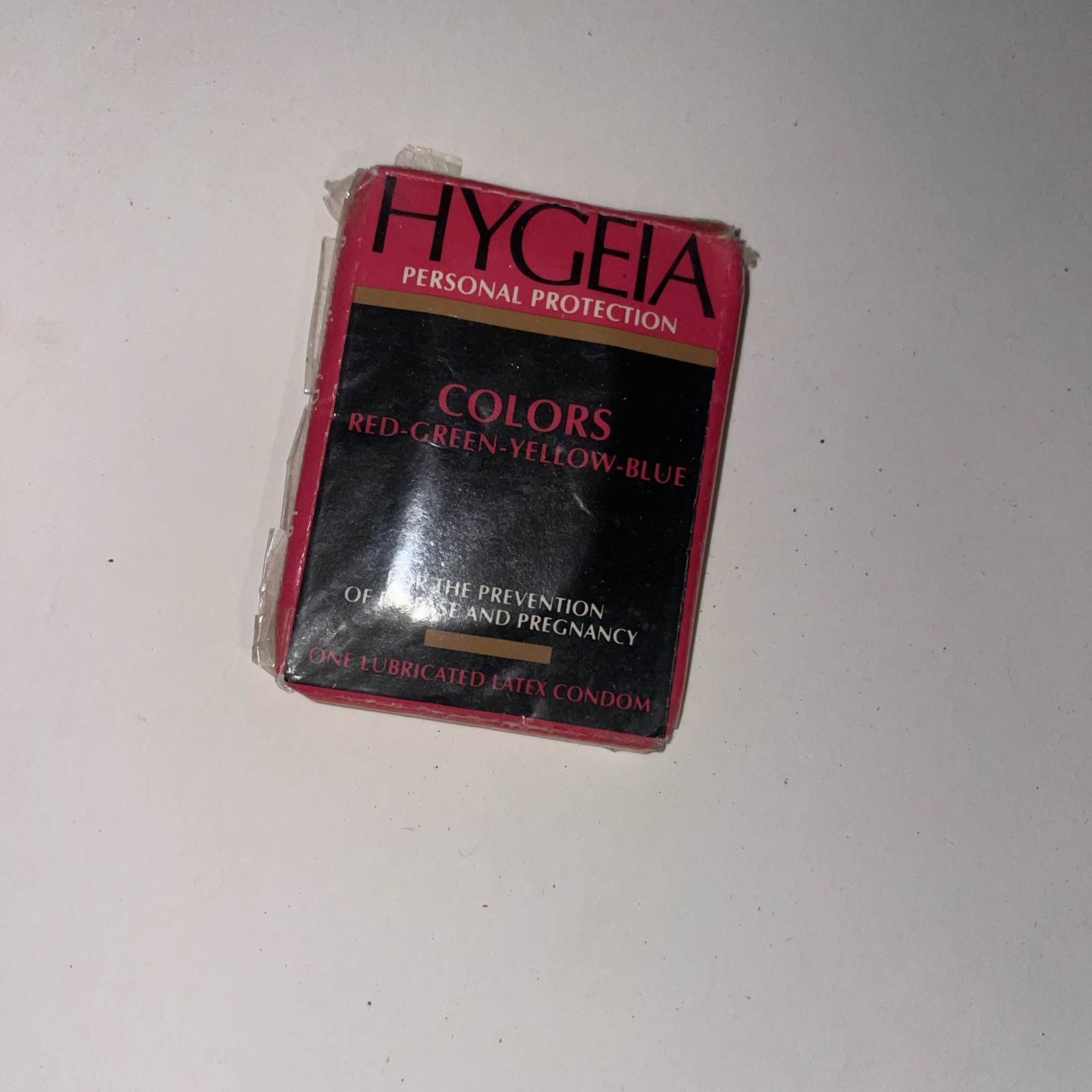 Vintage Hygeia Latex Codon Personal Protection