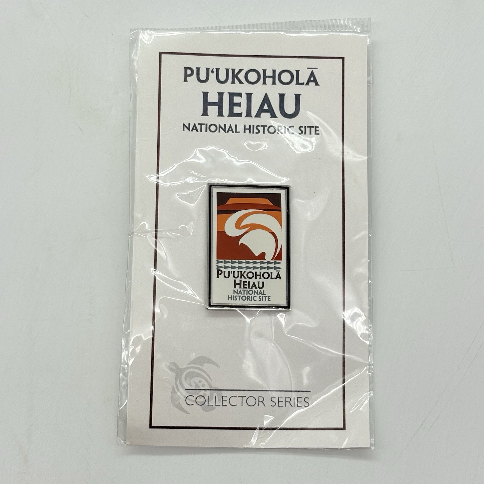 Pu\'ukohola Heiau National Historic Site Enamel Lapel Pin Oahu Hawaii Souvenir Pu\'ukohola Heiau National Historic Site Enamel Lapel Pin Oahu Hawaii Souvenir