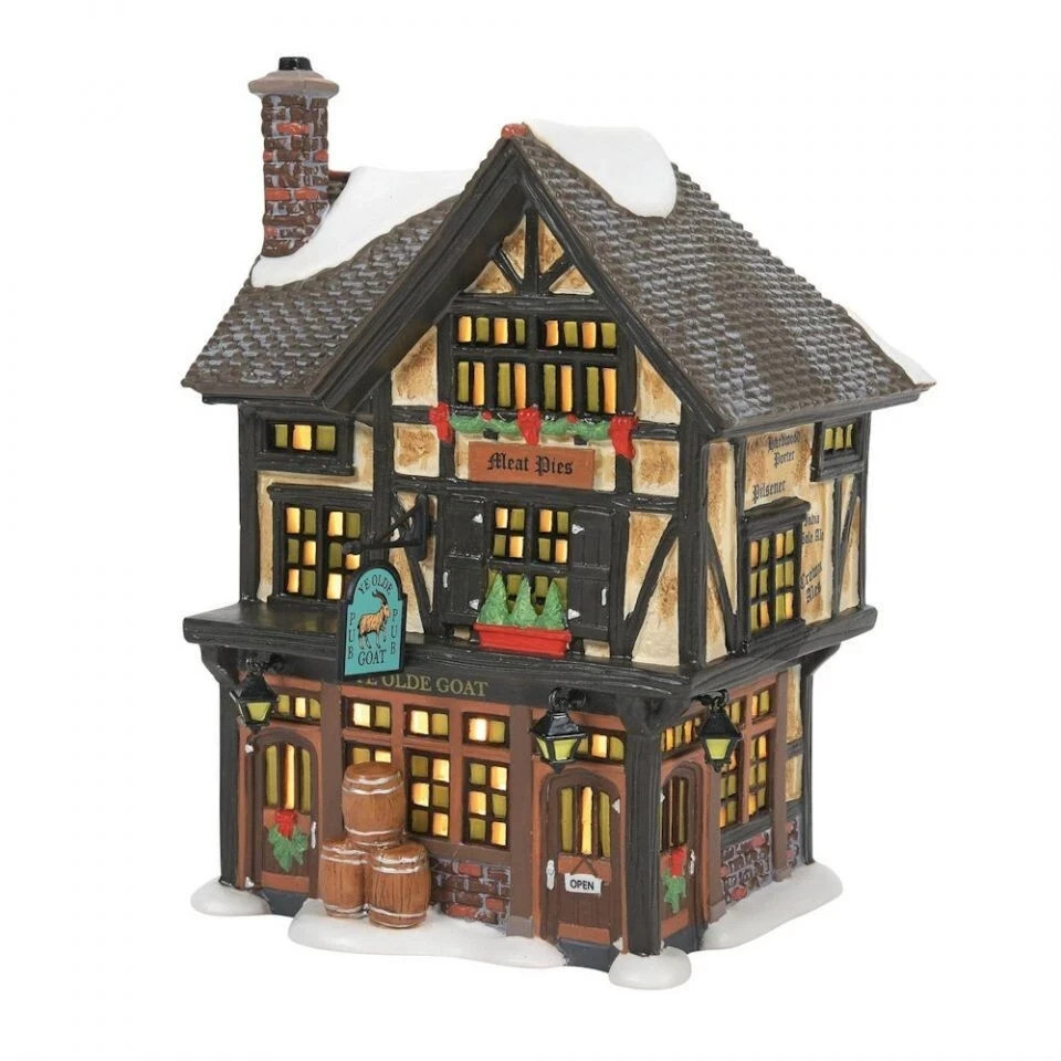 Department 56 Dickens\' Village YE OLDE GOAT PUB 6011392 NIB