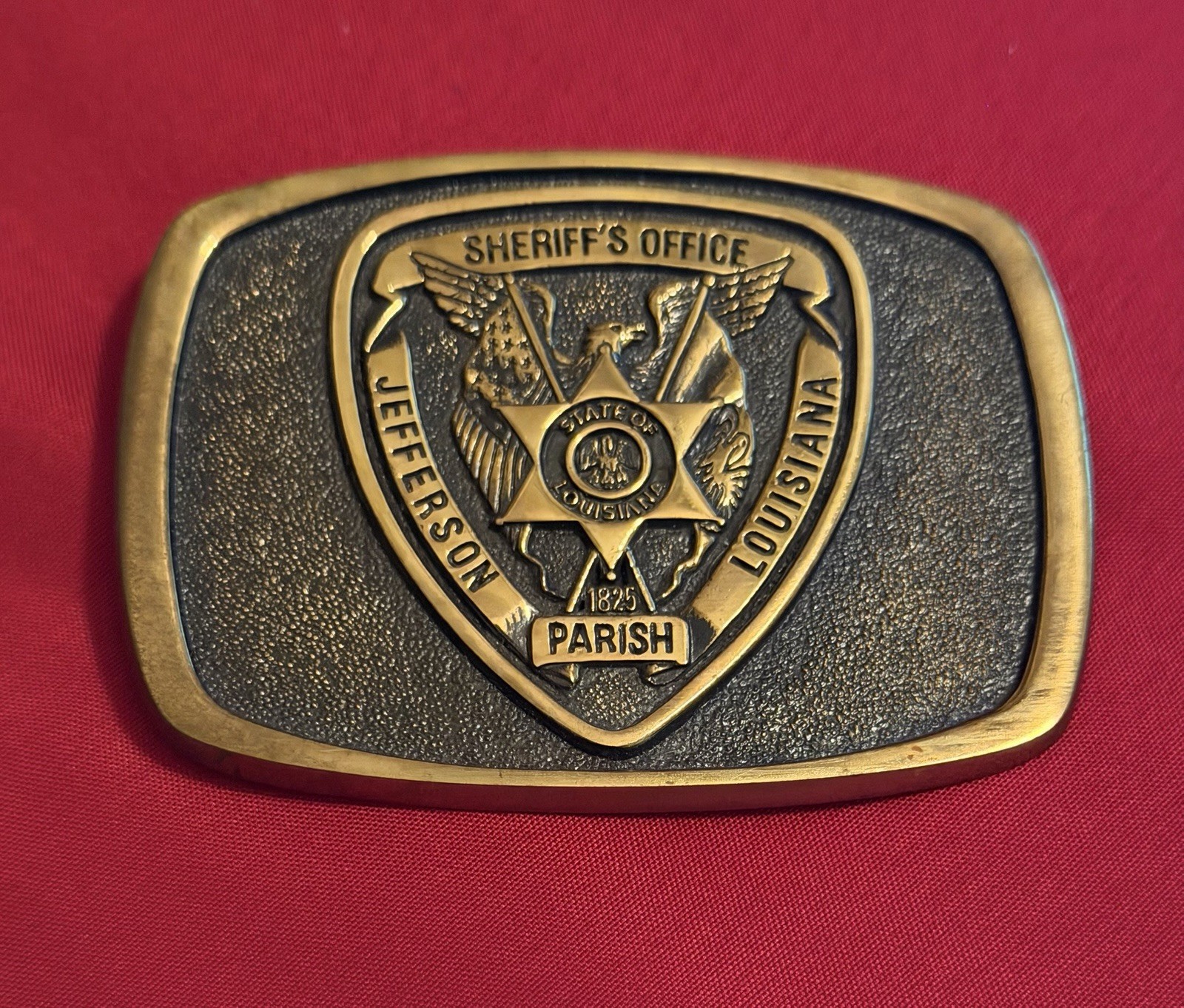 VTG Jefferson Parish Sheriff's Office Limited Edition Belt Buckle TBW Harry Lee VTG Jefferson Parish Sheriff's Office Limited Edition Belt Buckle TBW Harry Lee