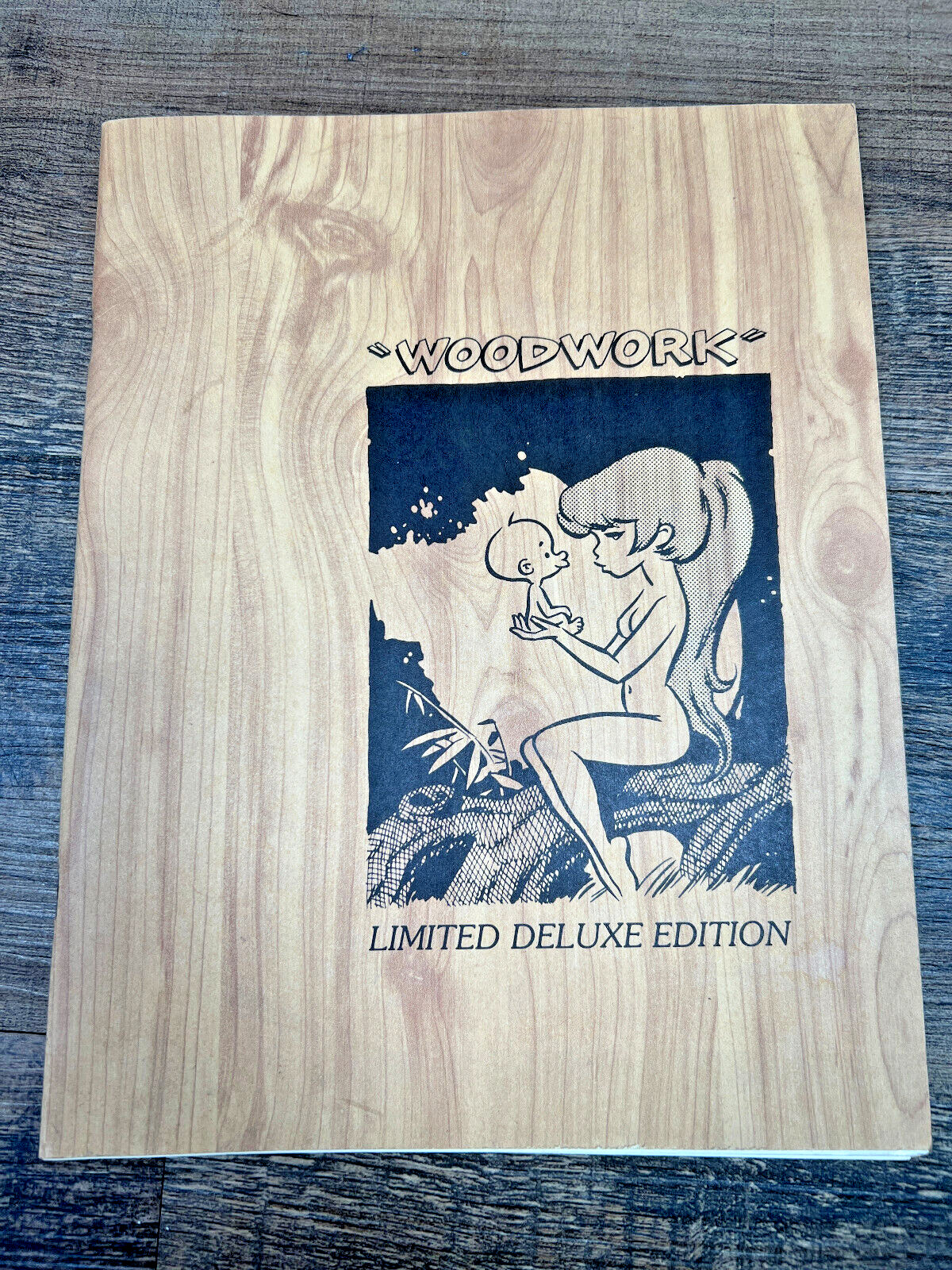 WOODWORK #1 LTD DELUXE EDITION MAGAZINE WALLACE WOOD 1980 #450