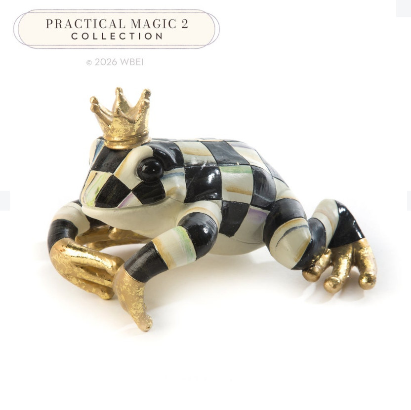 MACKENZIE CHILDS Pot Croaker Pot Climber - Frog NEW MACKENZIE CHILDS Pot Croaker Pot Climber - Frog NEW