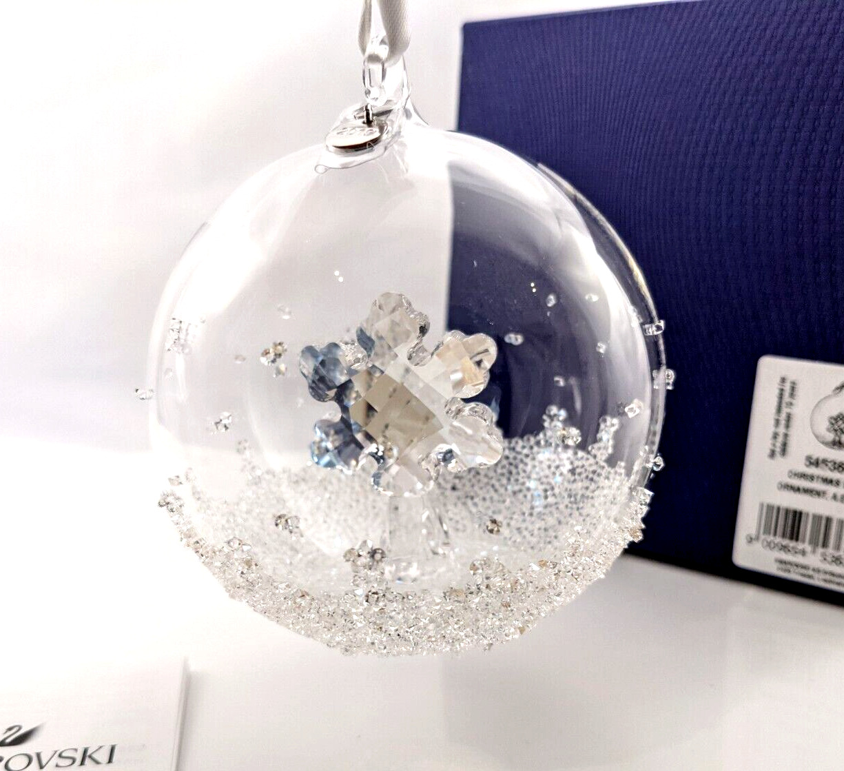 Swarovski 2019 Annual BALL Christmas ORNAMENT 5453636 *Genuine* Mint in Box