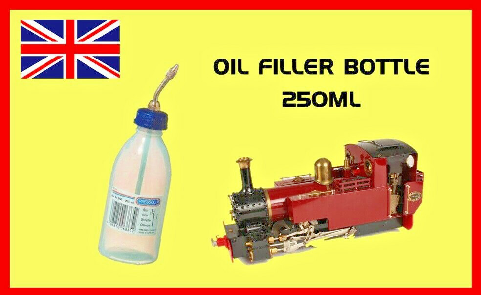 Pressol - Filler Oiler - STEAM OIL - MAMOD - ROUNDHOUSE - FREE 24HR DELIVERY