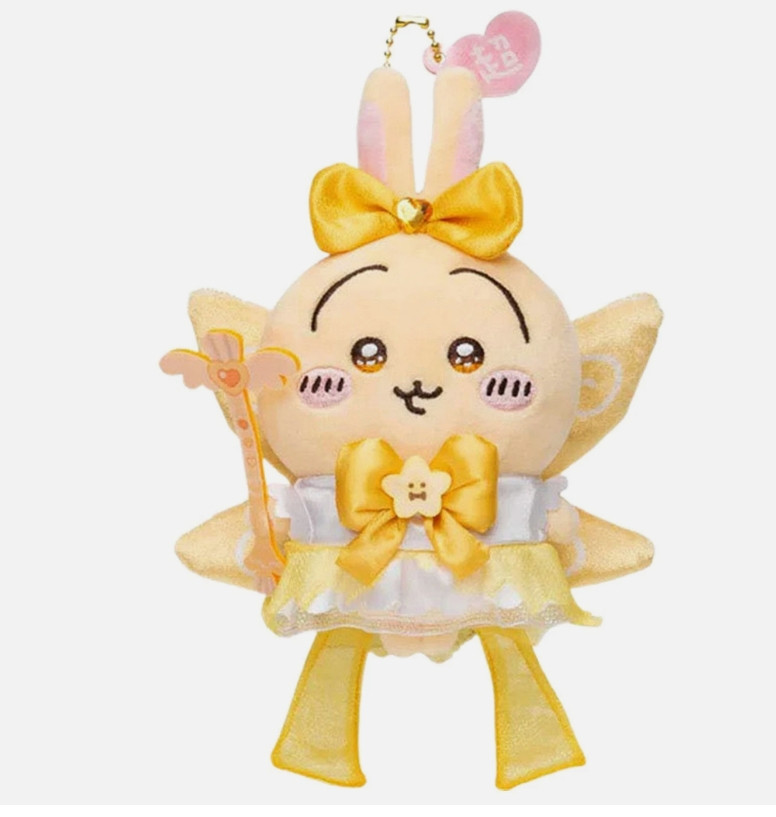 Cute Chiikawa Plush Doll Keychain Super Magical Usagi Mascot Holiday Gifts New