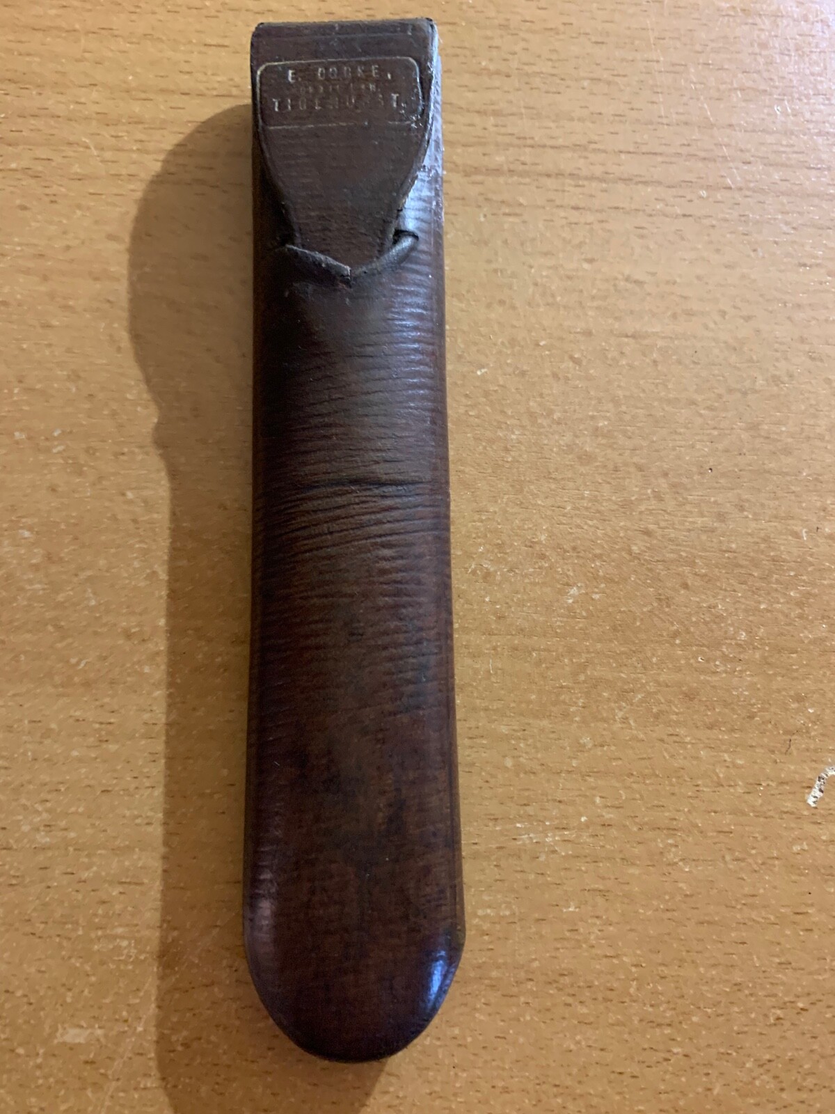 Antique Victorian Original Spectacle Case.  circa.1860 -1880's.  -  374