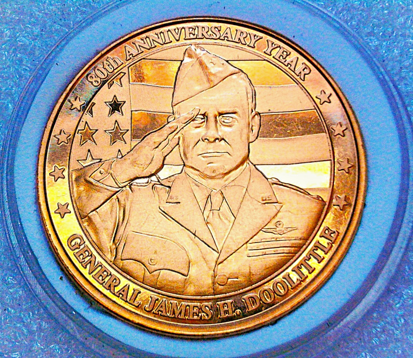 Gen. James Doolittle 80th Anniversary DOOLITTLE TOKYO RAIDERS CHALLENGE COIN 