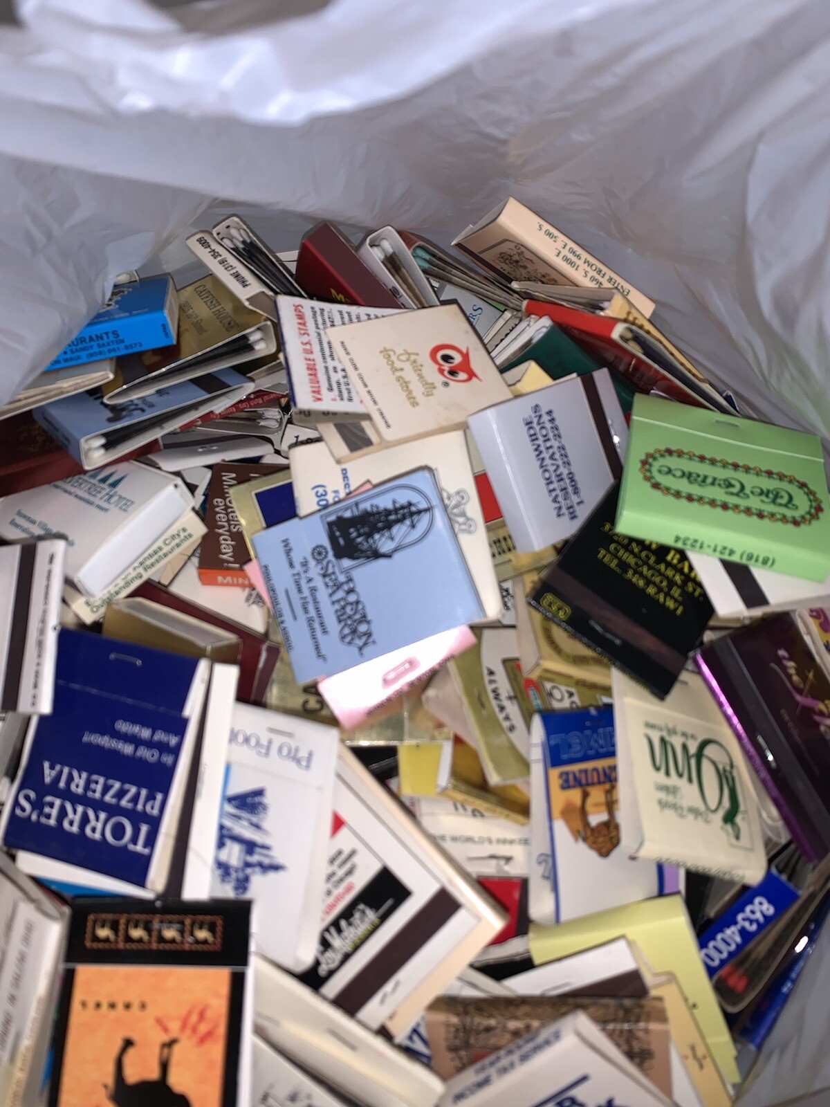 Vintage Matchbook Covers Random (Lot of 200)