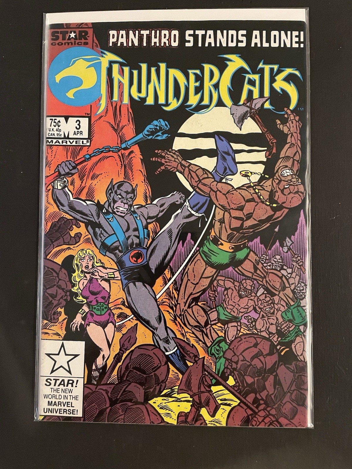 Thundercats 3 NM Marvel Star Comics 1986 Unread Comic Book 