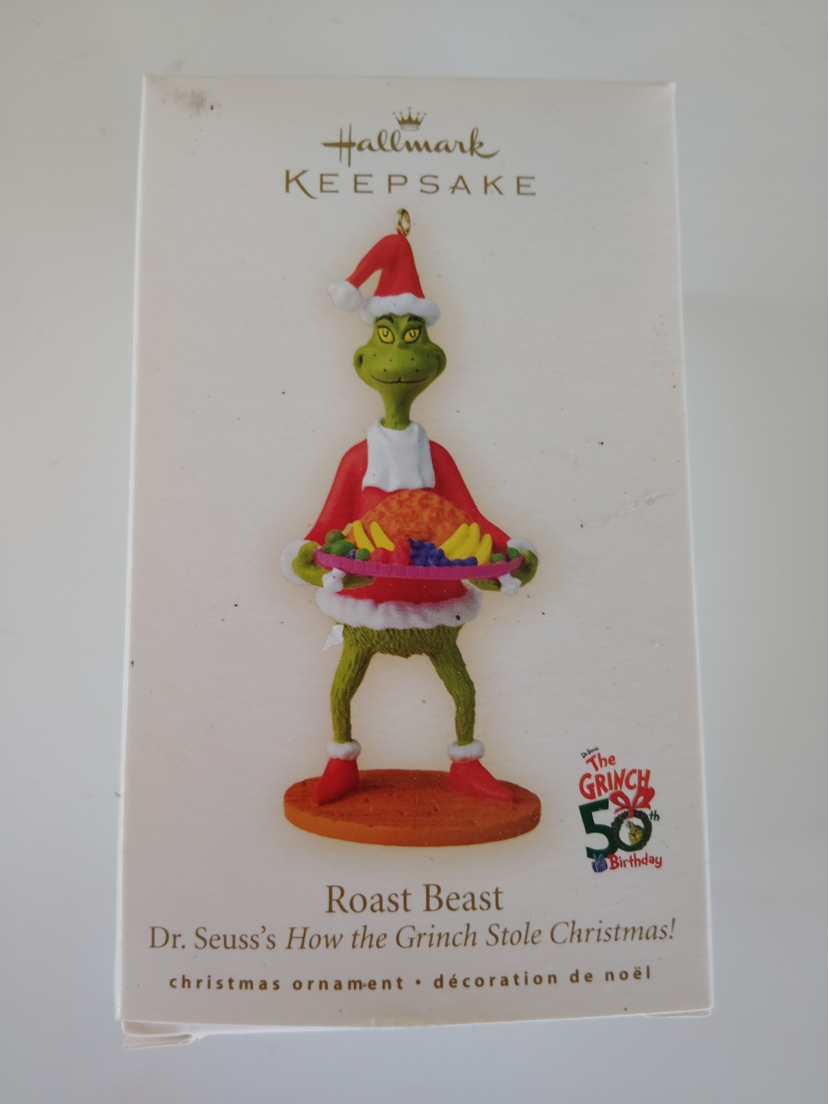 Hallmark Dr. Seuss Roast Beast How The Grinch Stole  2007 Ornament-8-4-155