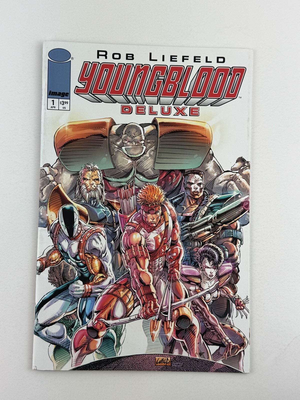 Youngblood Deluxe #1 Image Comics Cover A Rob Liefeld 2025