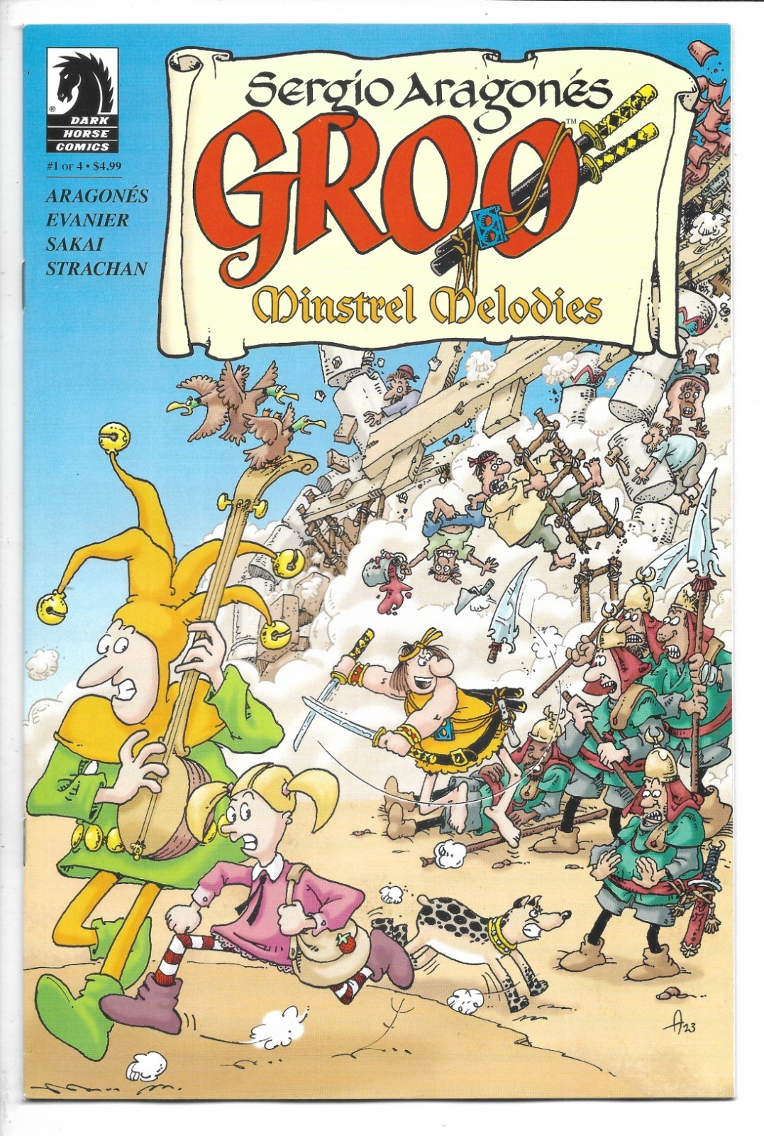 Groo Minstrel Melodies #\'s 1-4 / Dark Horse / Complete Mini Series / 2024 Groo Minstrel Melodies #\'s 1-4 / Dark Horse / Complete Mini Series / 2024