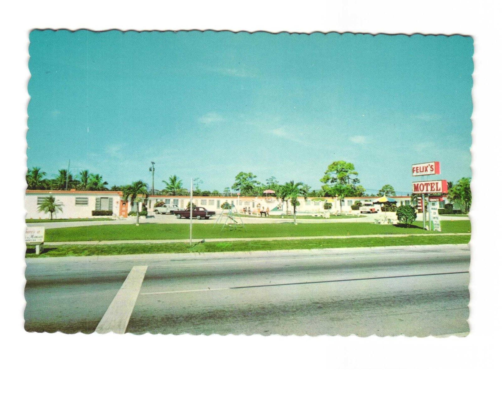 Felix\'s Motel Margate Florida Vintage postcard unposted
