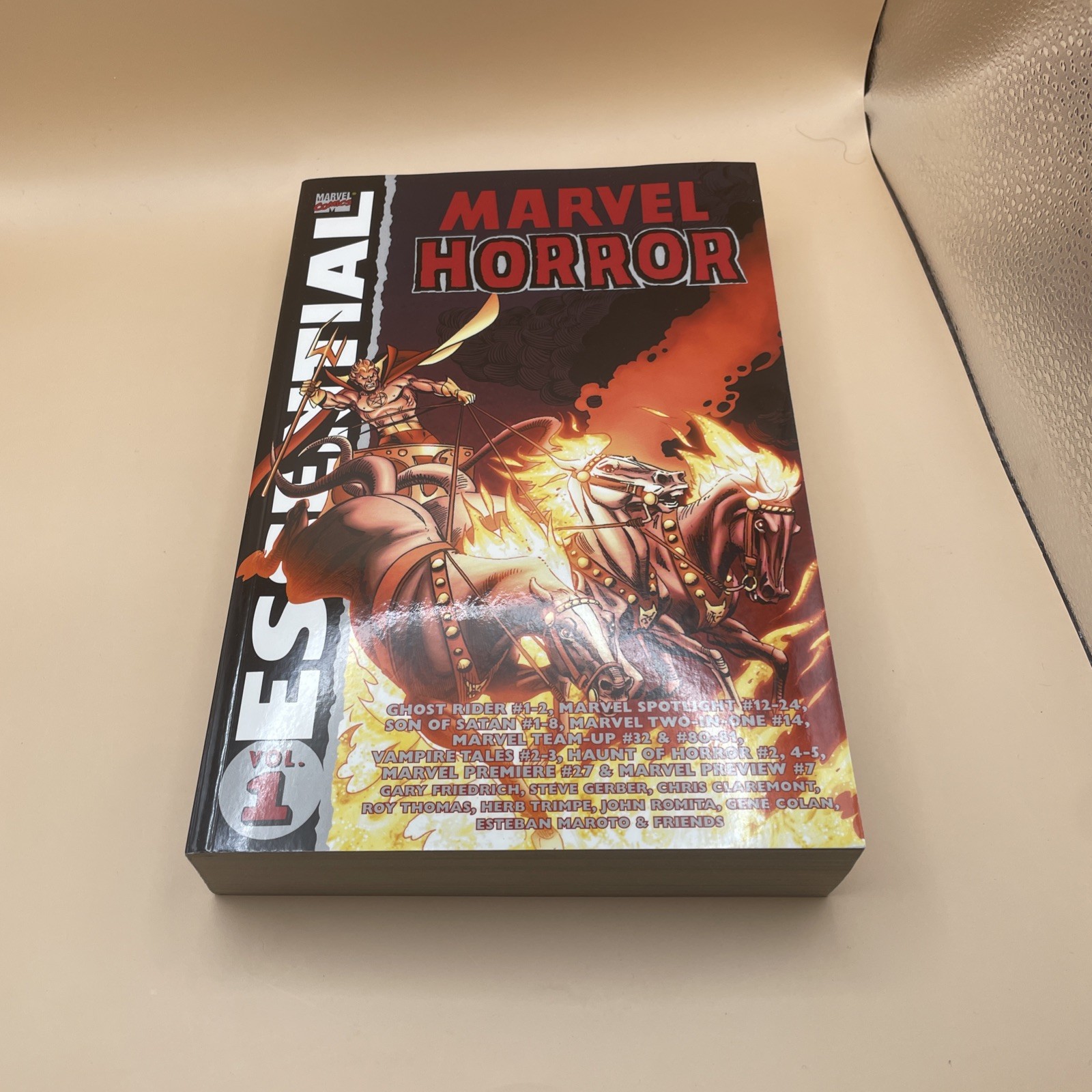ESSENTIAL Marvel Horror Softcover Comic Book VOL 1