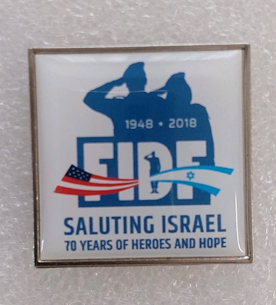  IDF FIDF Saluting Israel Military Army Zahal Pin 2018