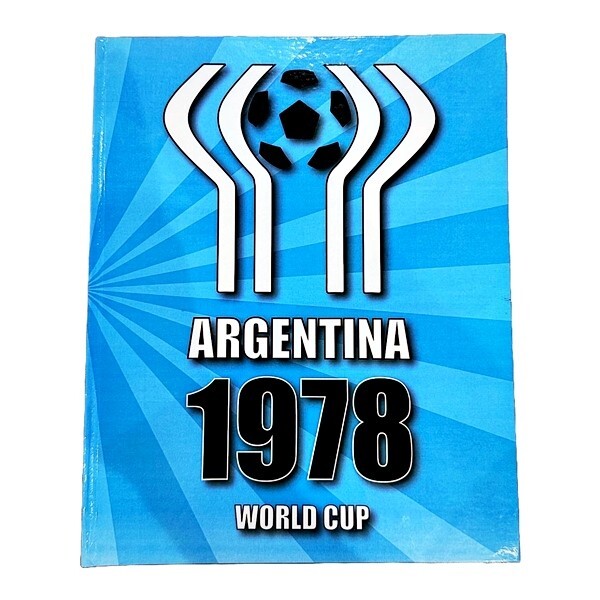 1978 World Cup Sticker Album - Argentina - Hard Cover - 498/498 - Brazil ALOLLA