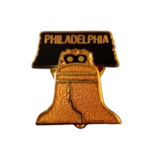 Philadelphia Pennsylvania Liberty Bell Travel Souvenir Pin