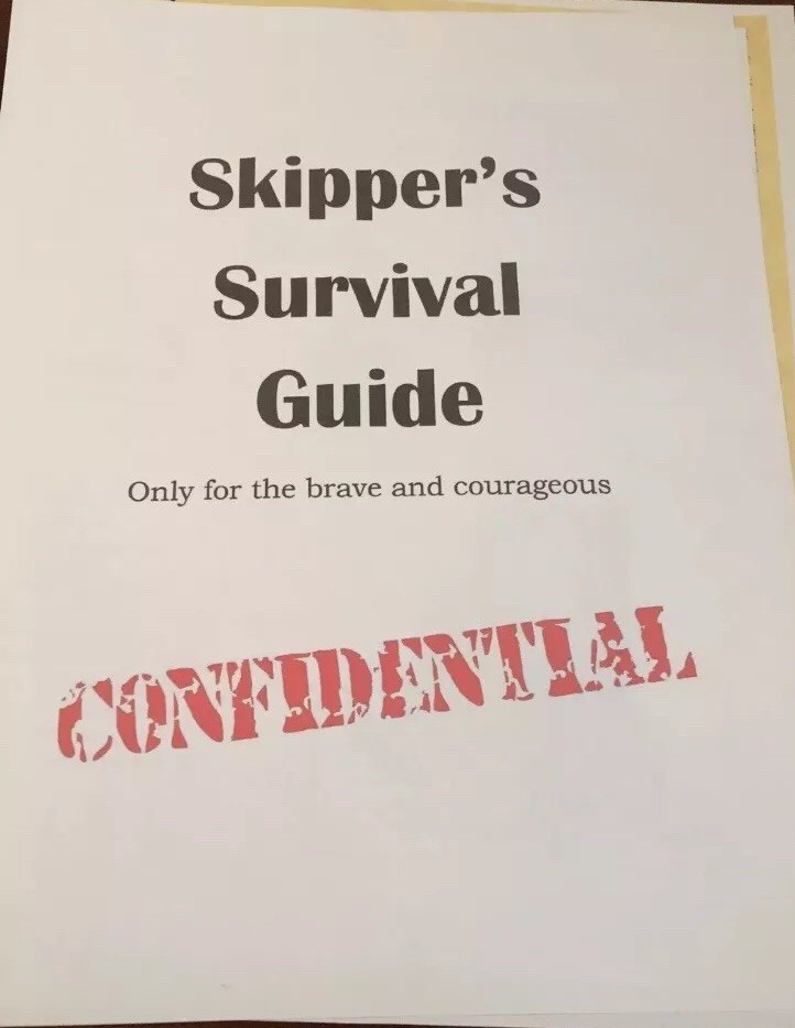 Jungle cruise Survival Guide, made for cast members only