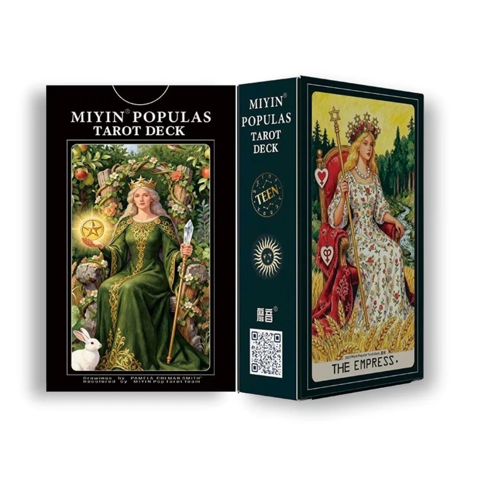 Exquisite Painterly Tarot Deck 10.3×6cm (4.1×2.4in) 78pcs Witch Gift Set Art Exquisite Painterly Tarot Deck 10.3×6cm (4.1×2.4in) 78pcs Witch Gift Set Art