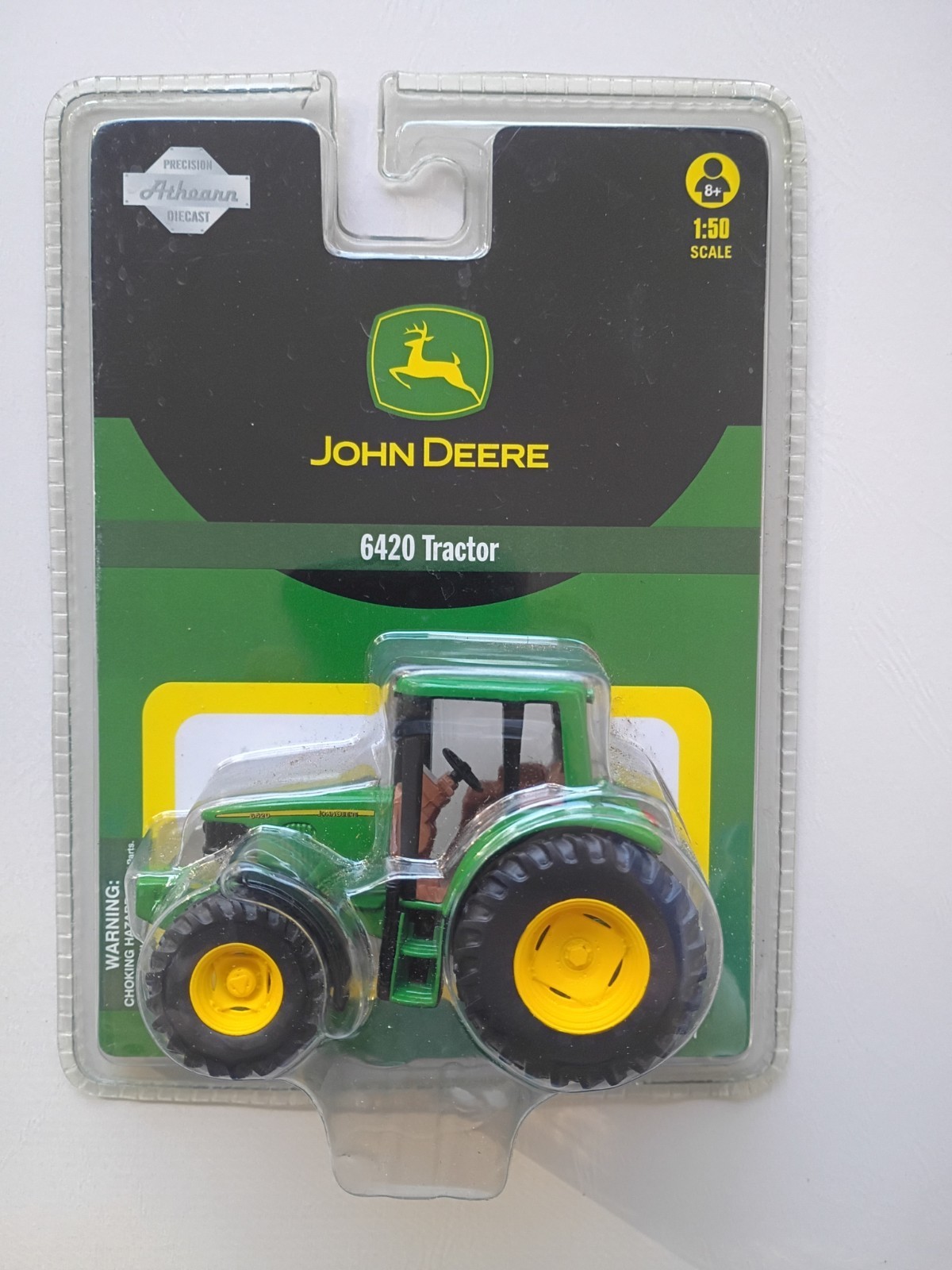 Athearn John Deere 6420 Tractor 1:50 Scale Diecast O Gauge Item 7753 Sealed 2005