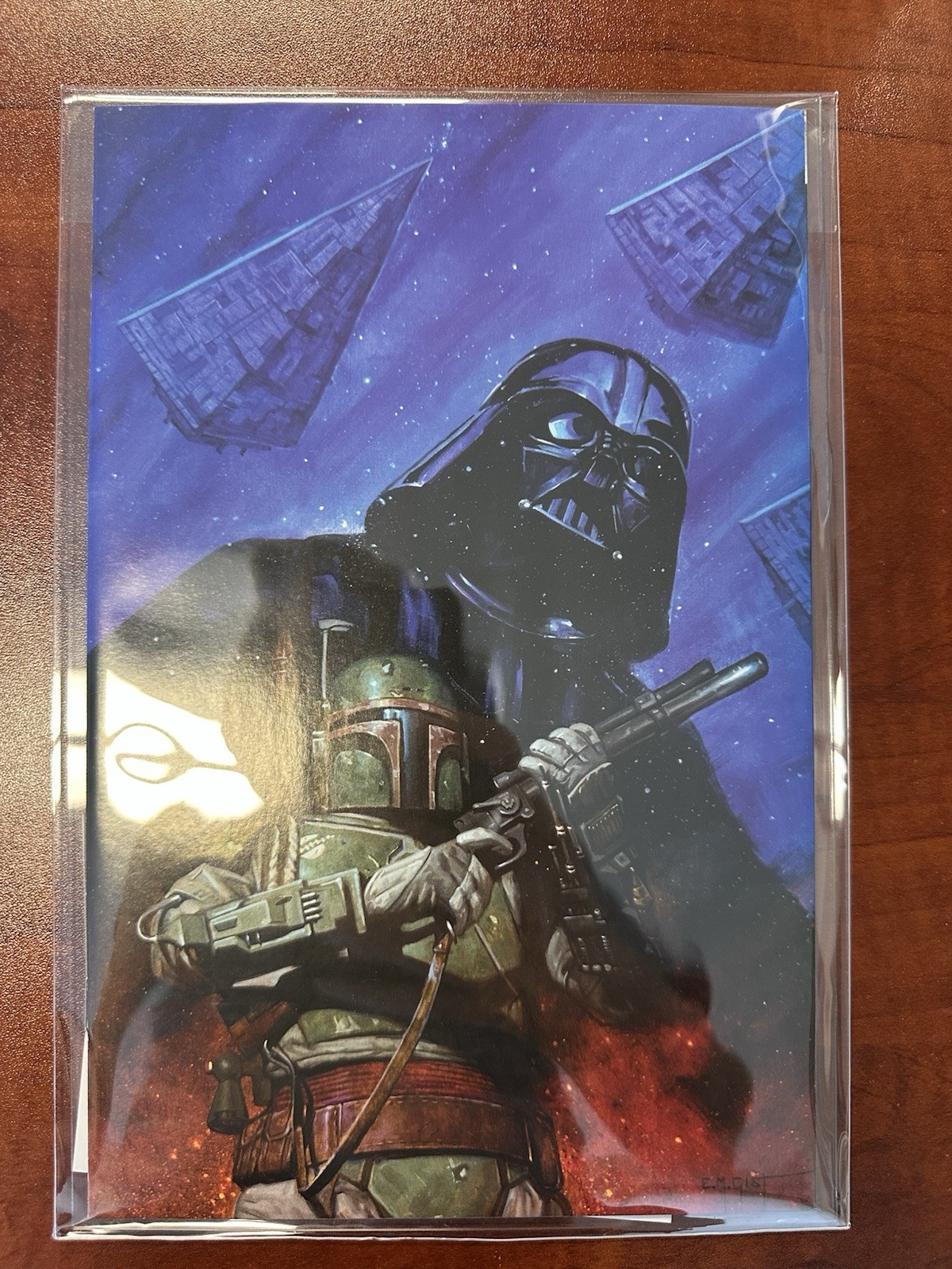 Star Wars: War of the Bounty Hunters #3 CGC  Erik Gist Virgin Cover 2021