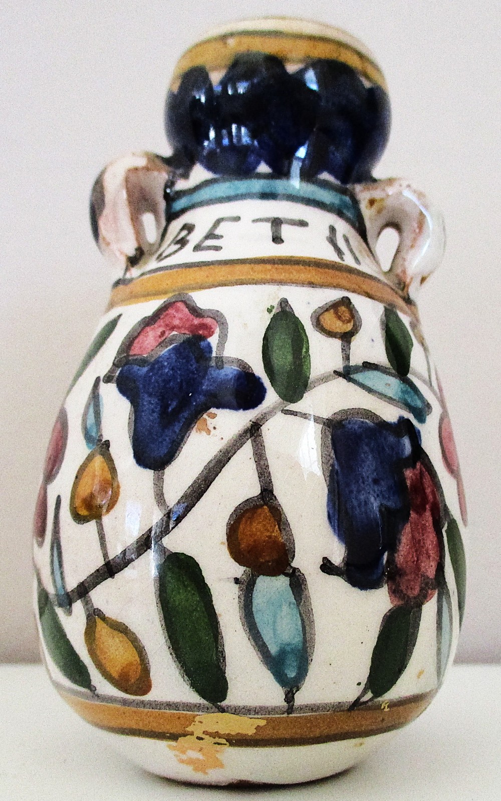 Vintage Miniature Hand-Painted 