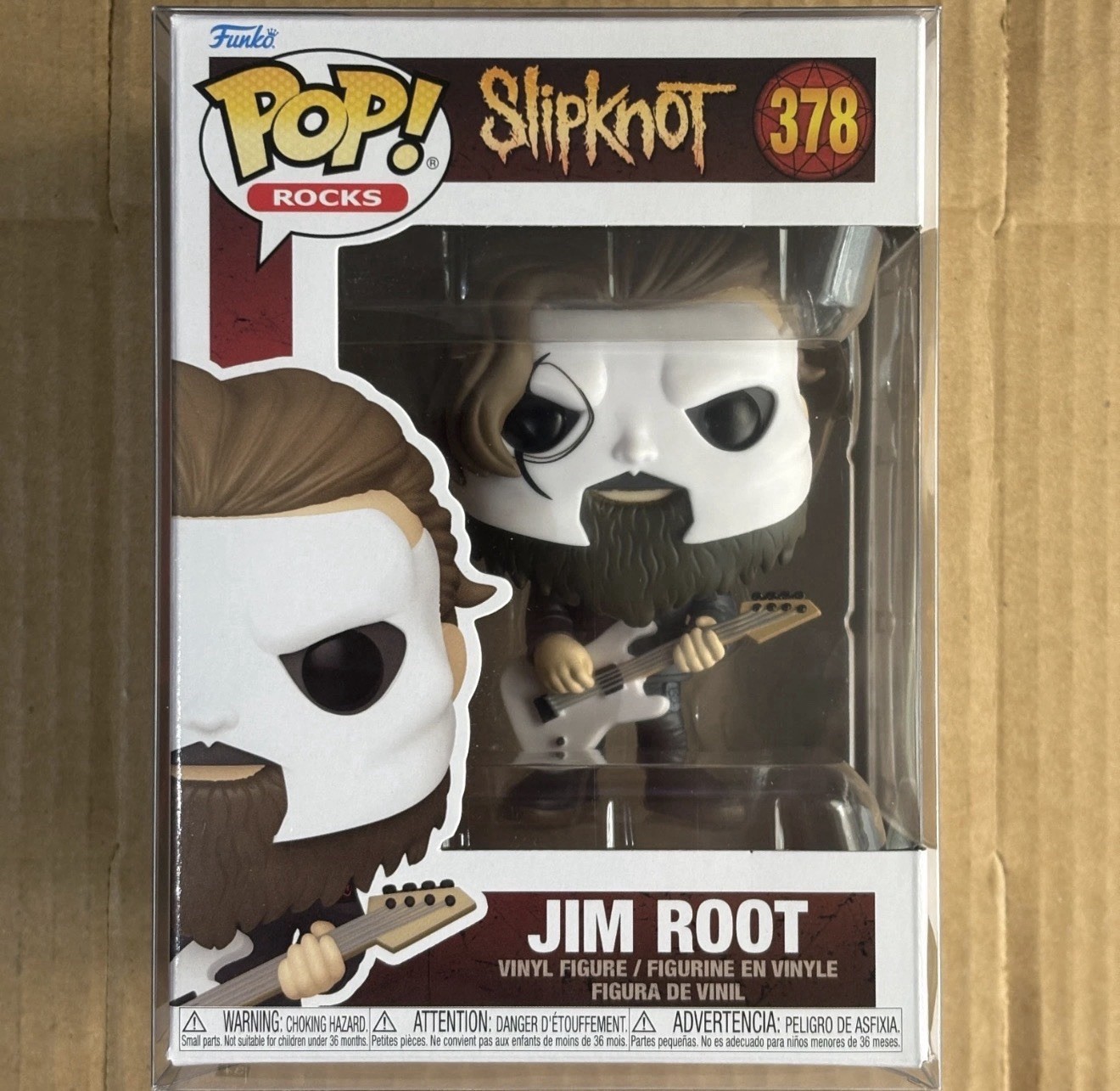 Funko Pop Jim Root #378, Slipknot, Rocks, Music