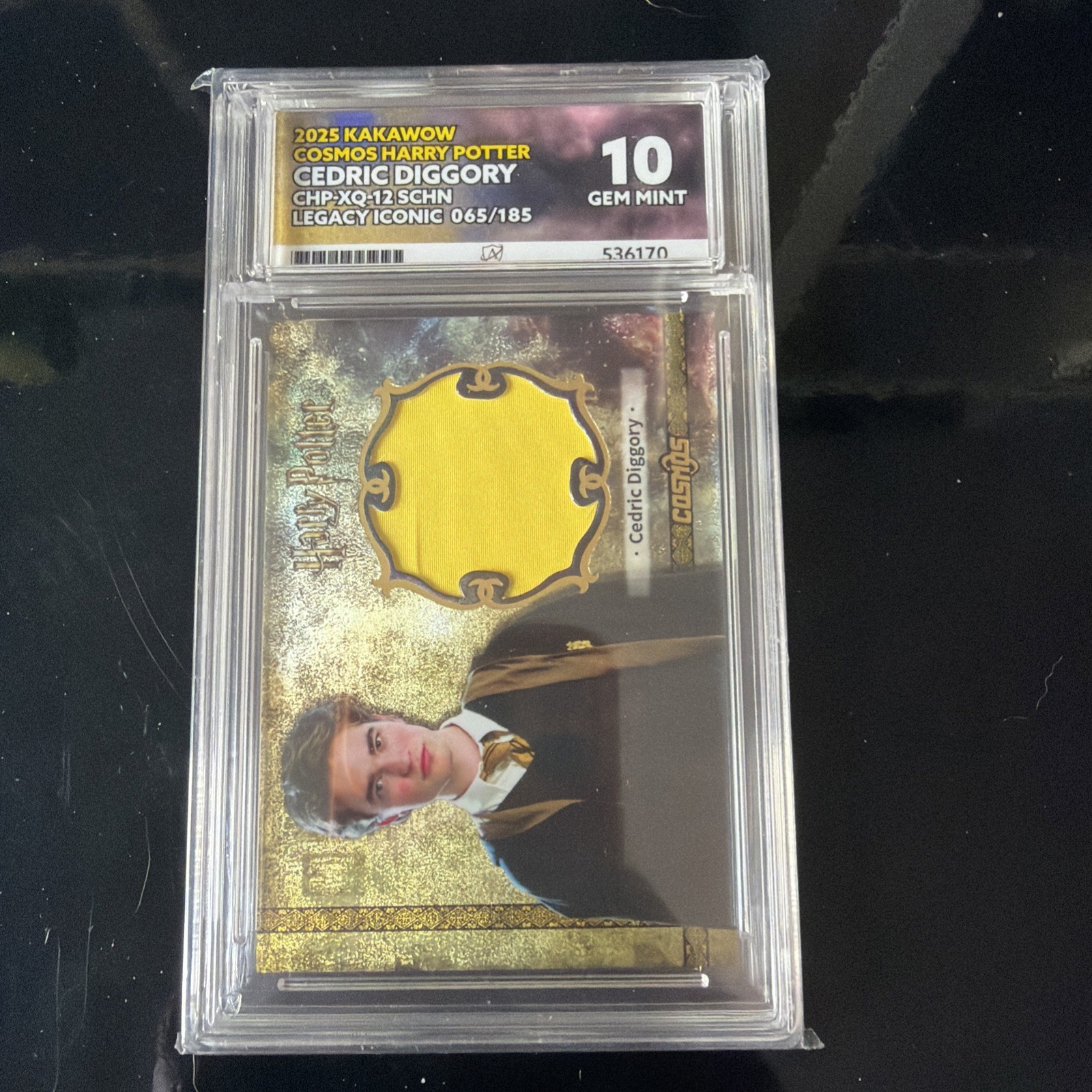 Harry Potter Cosmos 2025 Legacy Iconic Set Cedric Diggory Patch /185