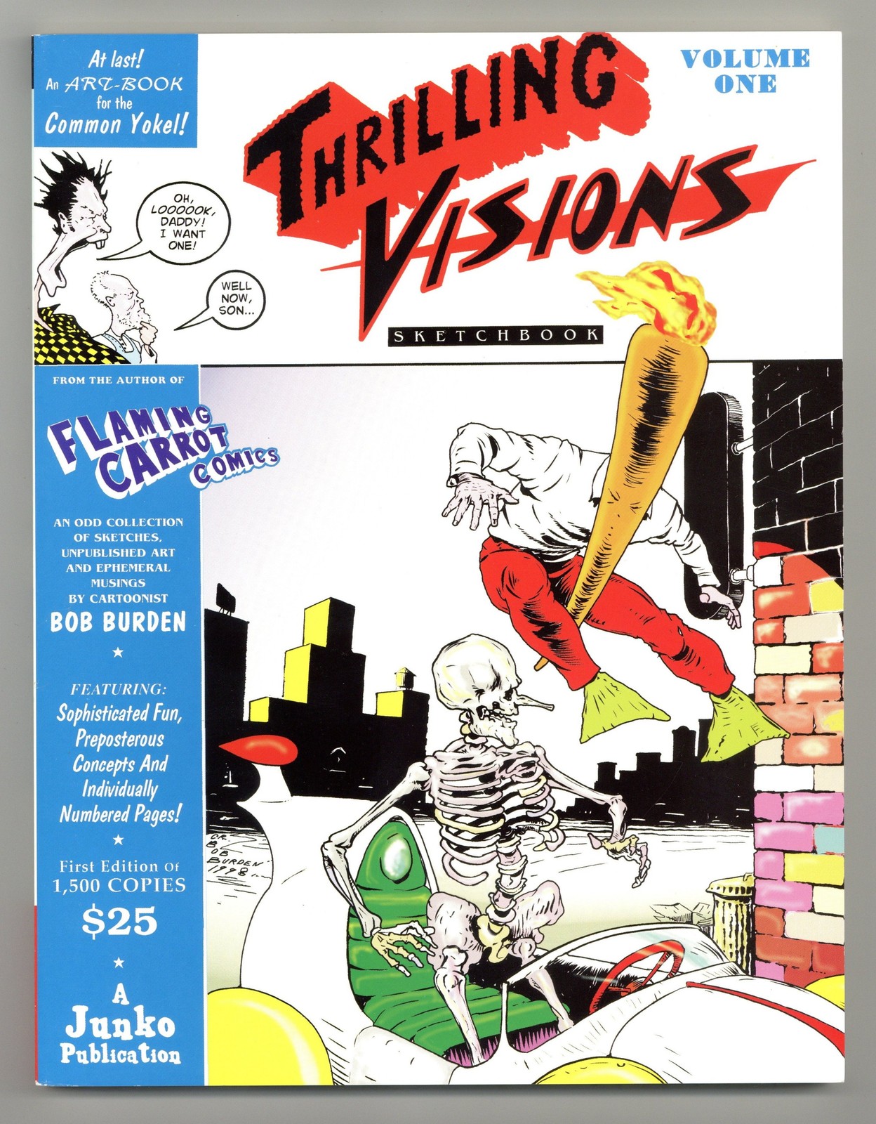 Thrilling Visions Sketchbook #1 VF 8.0 1998