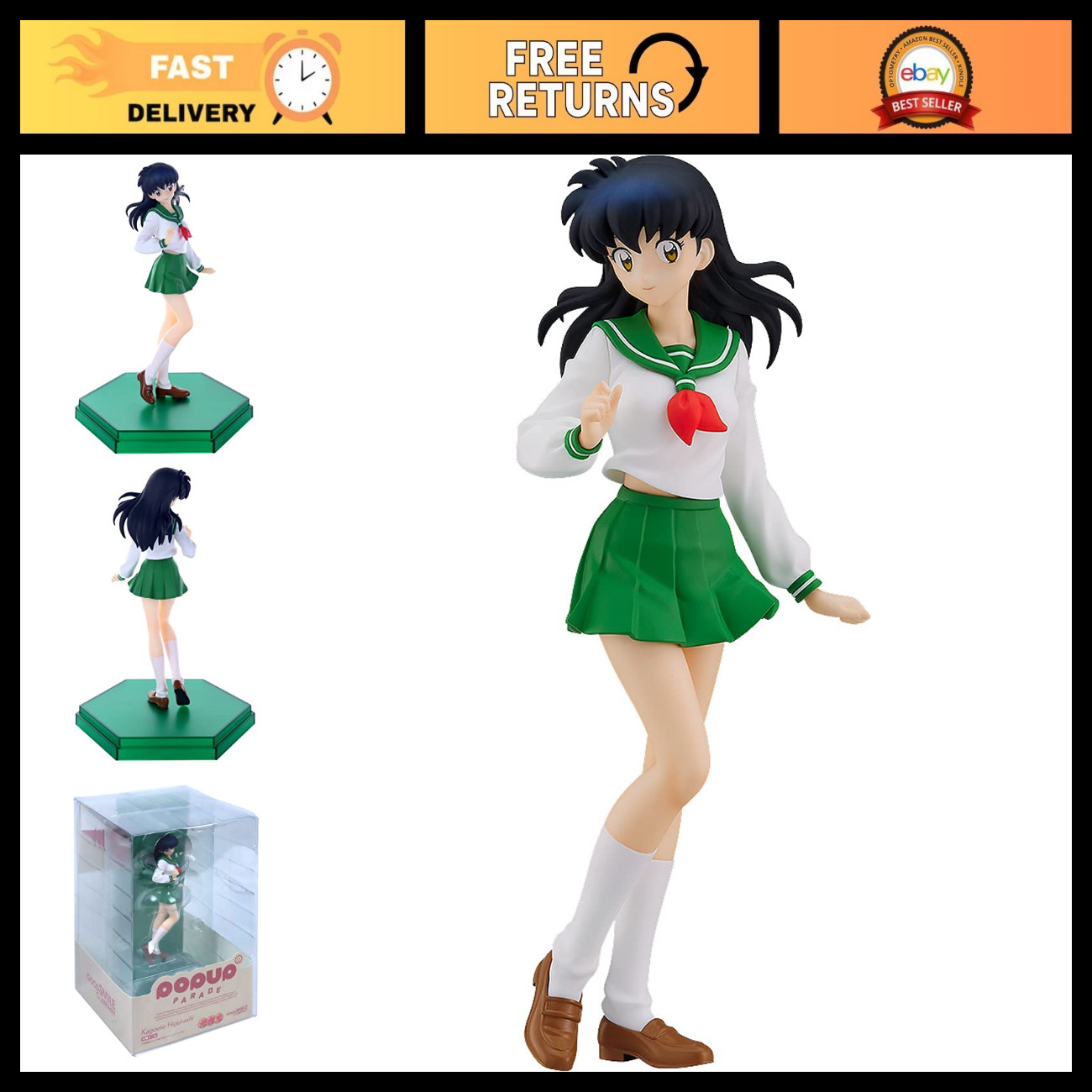 Kagome Higurashi Pop Up Parade PVC Figure - Inuyasha: The Final Act Collectible