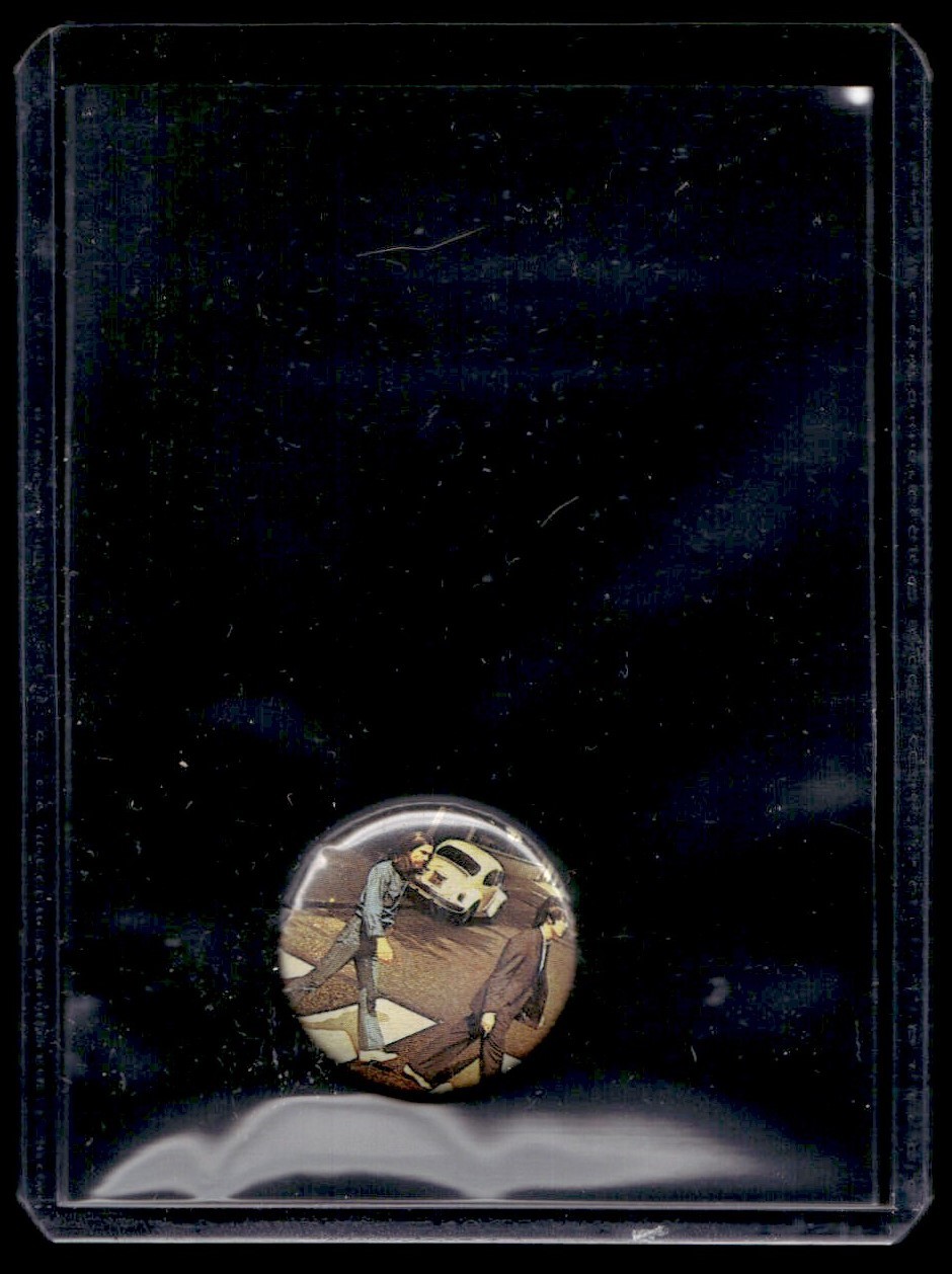 1965 Beatles Pin Abby Road RARE George Harrison / Paul McCartney #2
