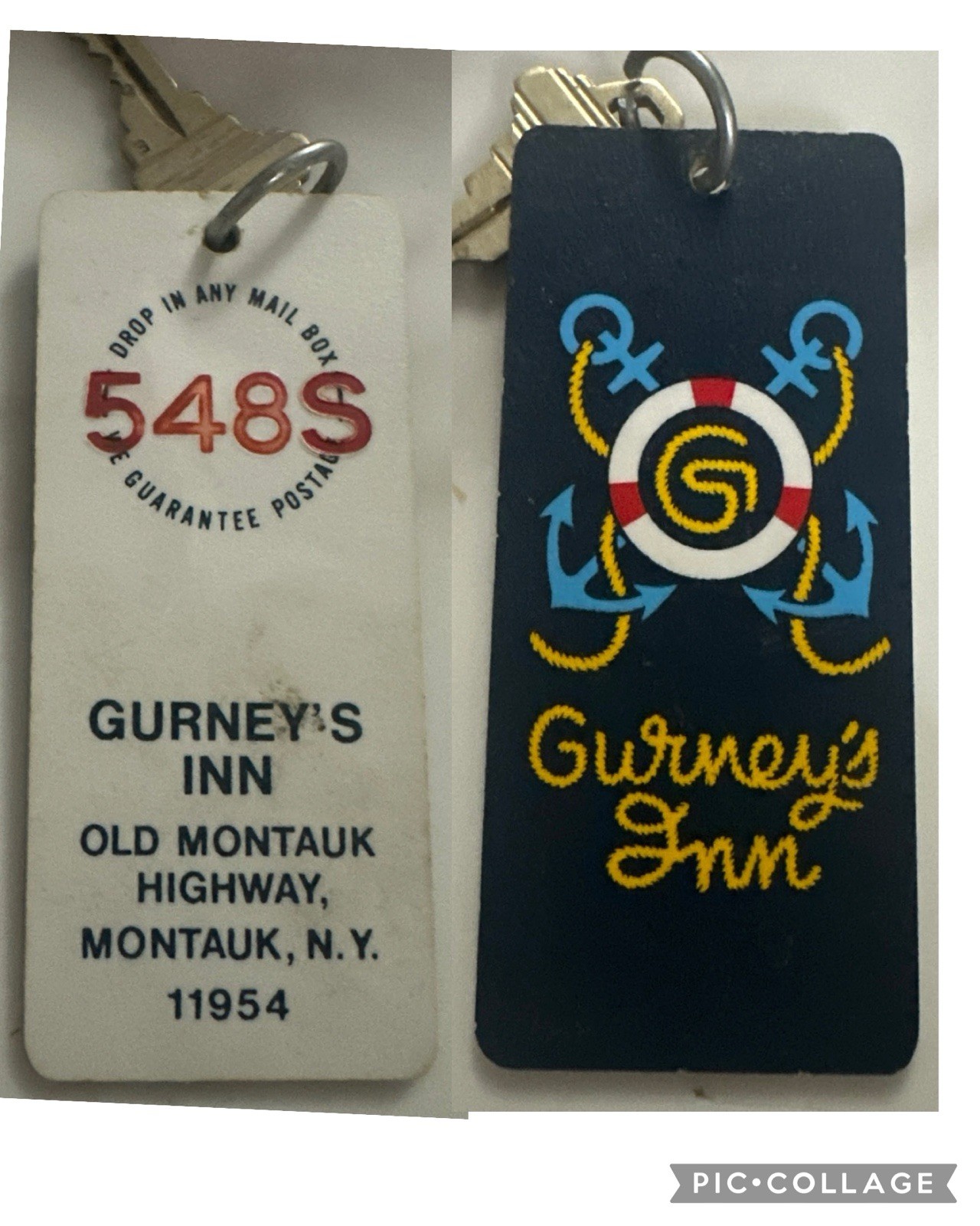 Gurney’s Inn Old Montauk Hwy. Montauk, Long Island, New York Hotel Room Key 548S