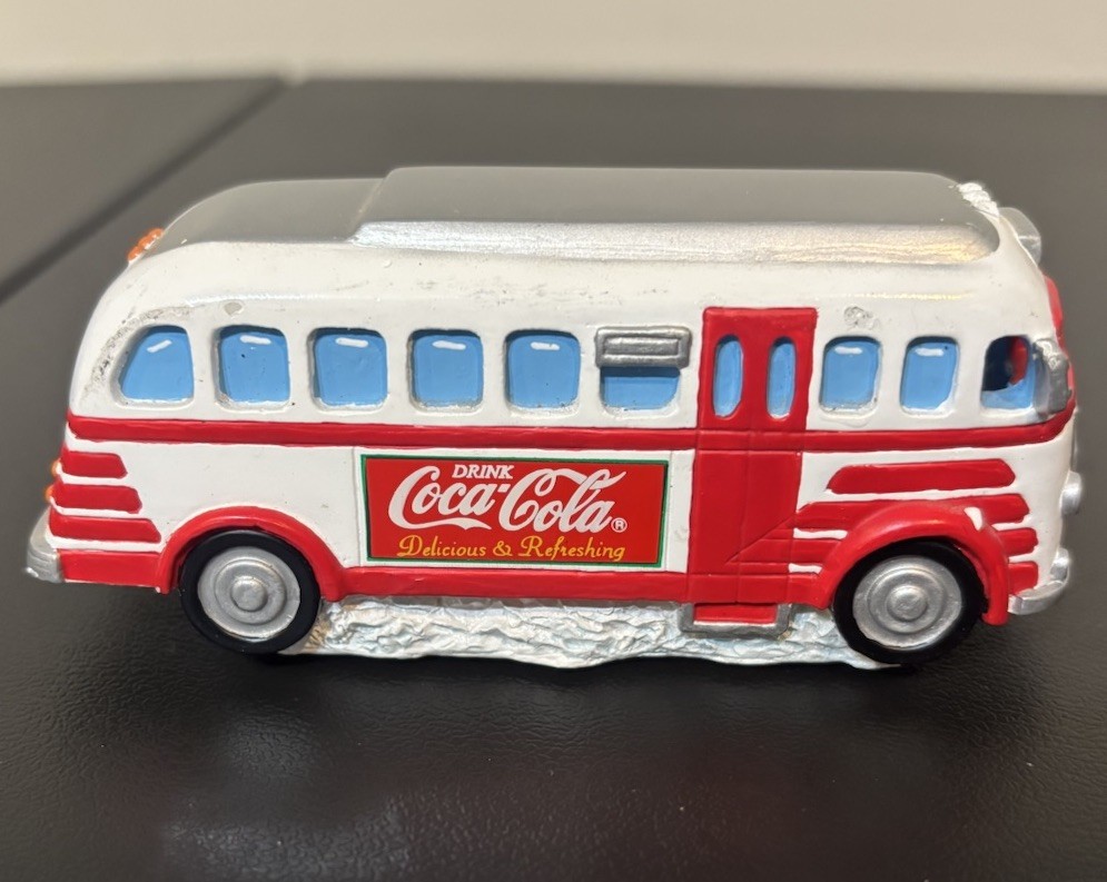 Coca Cola Town Square Collection Local Bus 1996 CG2438 Vintage Coca Cola Town Square Collection Local Bus 1996 CG2438 Vintage