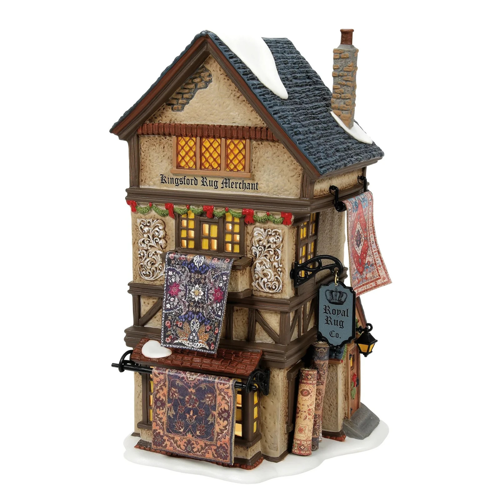 Dept 56 KINGSFORD RUG MERCHANT Dickens Village 6013413 NEW