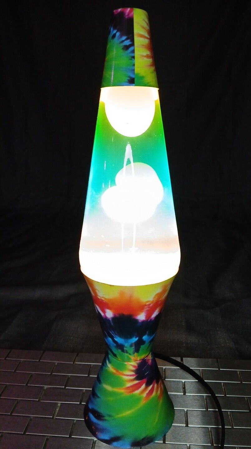 Lava Lamp Motion And Glitter Model 4286 Works GREAT Groovy Tiedye Vintage 70s🫠